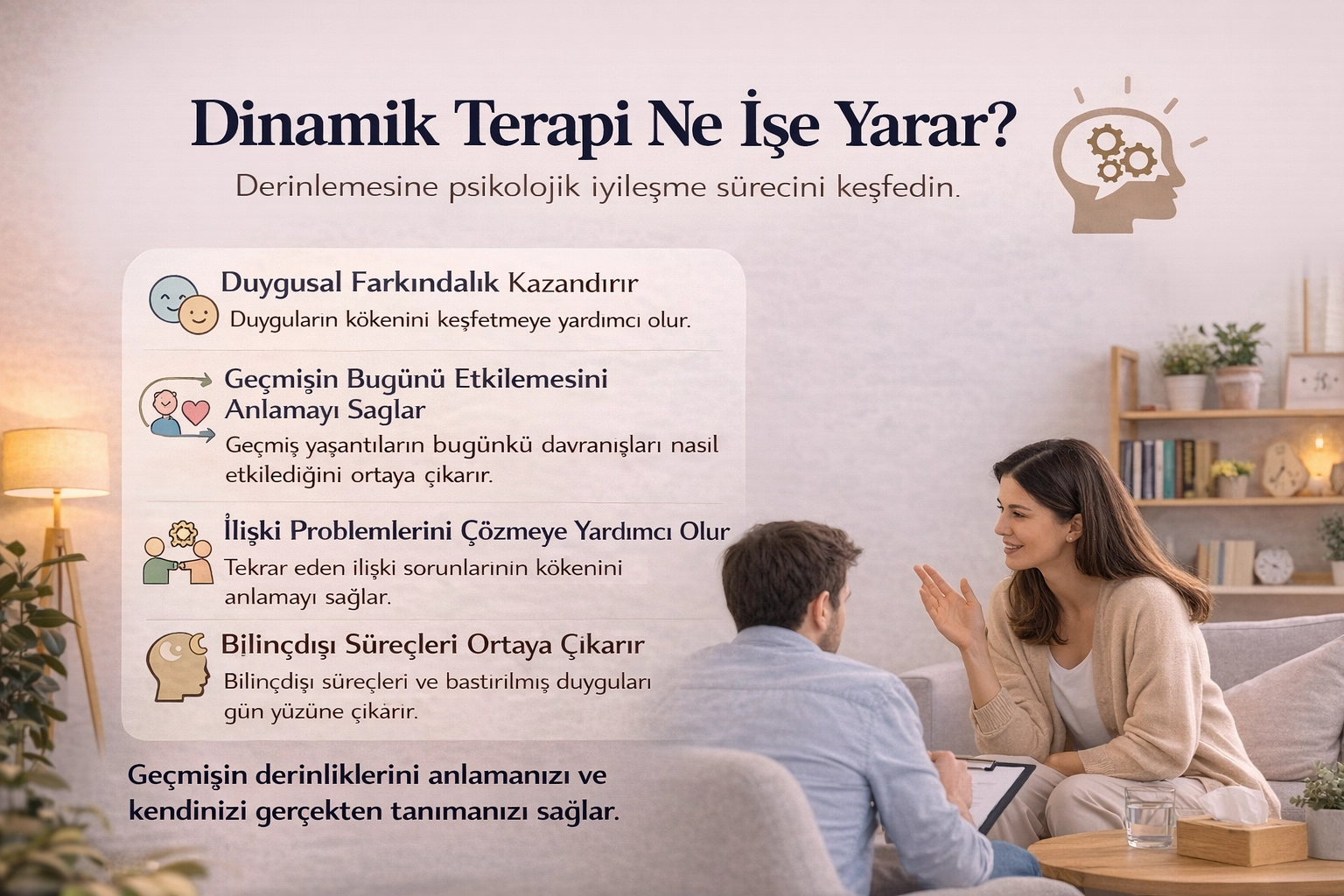 Dinamik Terapi Ne İşe Yarar? blog yazısı resmi | Dinamik Terapi Enstitüsü