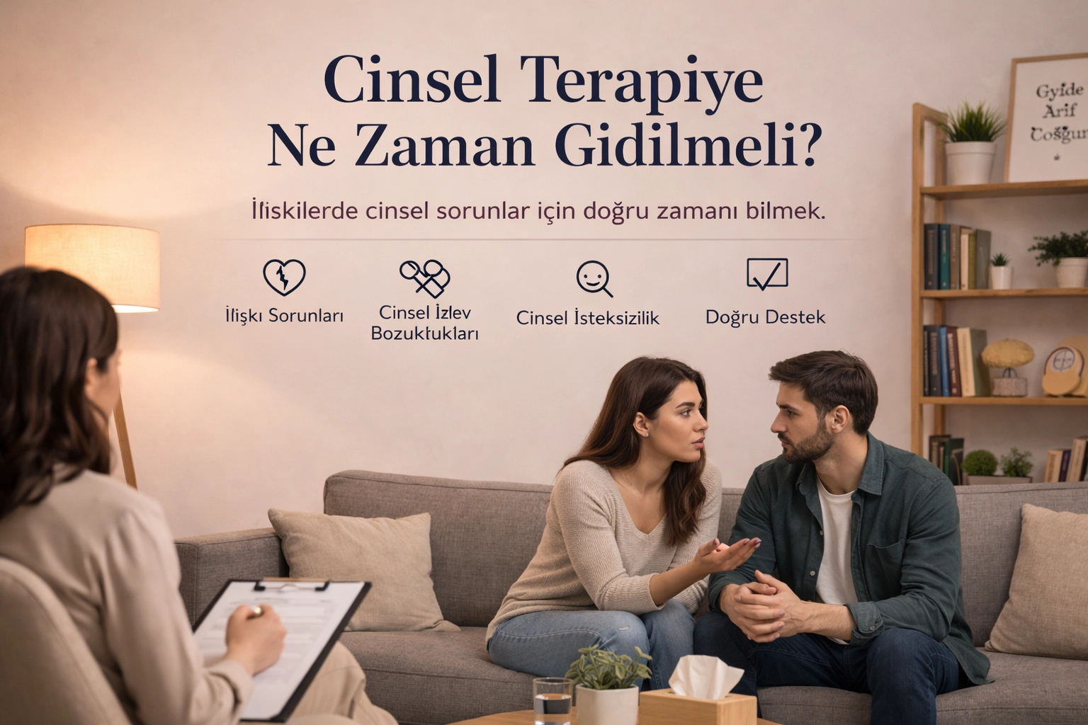 Cinsel Terapiye Ne Zaman Gidilmeli? blog yazısı resmi | Dinamik Terapi Enstitüsü
